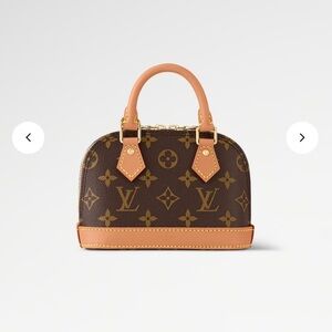 Louis Vuitton Nano Alma Monogram